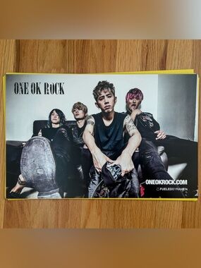 One Ok Rock band poster